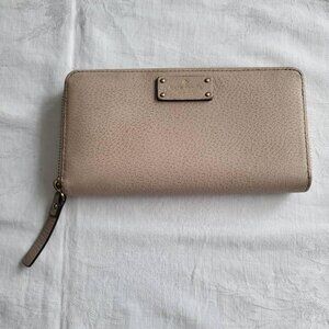 Leather kate spade wallet